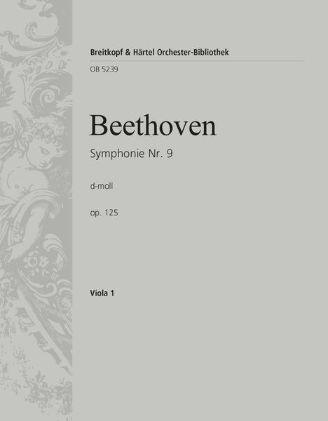 Symphonie Nr. 9 D-Moll, Op. 125.