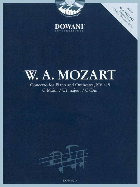 Concerto, K. 415 : For Piano And Orchestra - Piano Reduction.