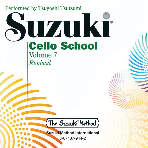 Suzuki Cello School, Vol. 7 : Compact Disc.