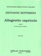 Allegretto Capriccio Fis-Moll : Für Kontrabass und Klavier / edited by Rudolf Malaric.