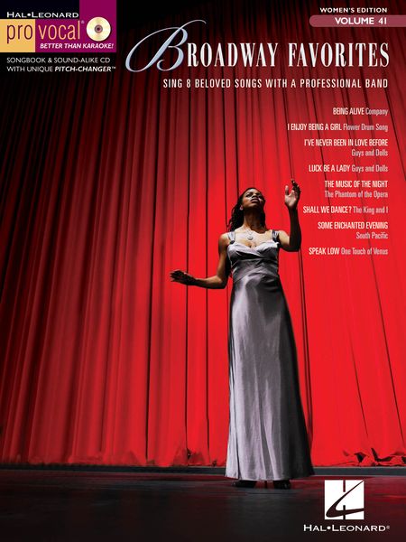 Broadway Favorites : Sing 8 Beloved Songs With A Professional Band / Women's Edition.