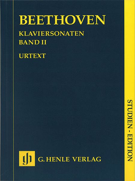Klaviersonaten, Vol. 2 / Ed. by Bertha Antonia Wallner, Fingering by Conrad Hansen.