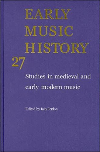 Early Music History 27 : Studies In Medieval and Early Modern Music / edited by Iain Fenlon.
