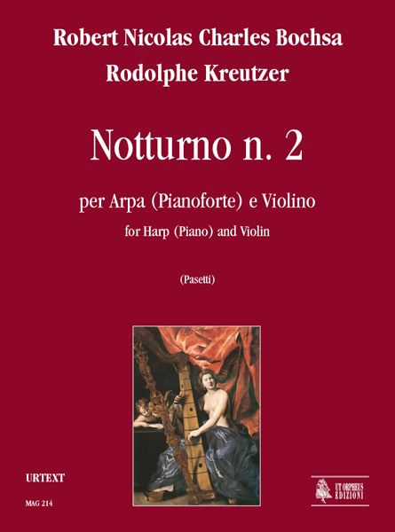 Notturno N. 2 : Per Arpa (Pianoforte) E Violino / Edited By Anna Pasetti.