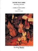 Danse Macabre, Op. 40 : For Violin and Piano - arranged by The Composer.