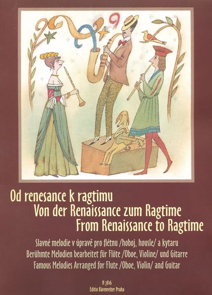 From Renaissance To Ragtime : For Flute, Violin and Piano / arranged by Pavel Kloub.
