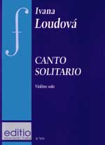 Canto Solitario : For Violin and Piano.