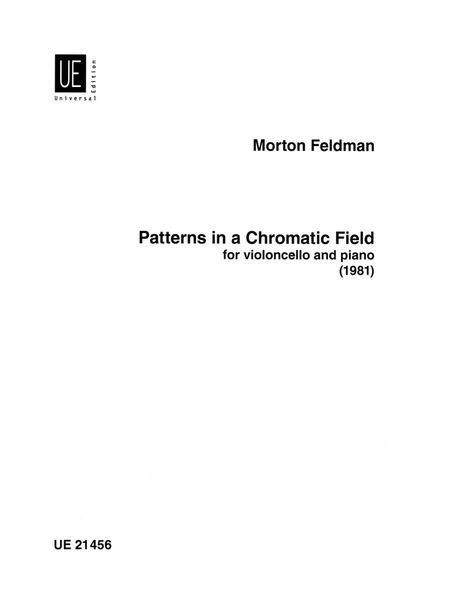 Patterns In A Chromatic Field : For Violoncello and Piano (1981).