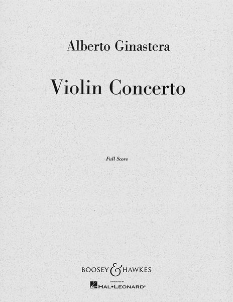 Violin Concerto, Op. 30.