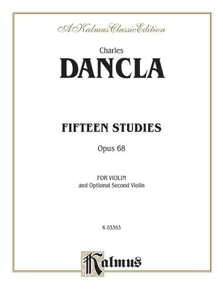 Fifteen Studies, Op. 68 : For Violin.