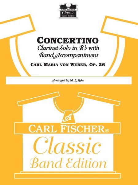 Concertino, Op. 26 : For Concert Band / arranged by Mayhew L. Lake.