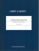 Ferlinghetti : For Clarinet, Viola and Piano [Download].