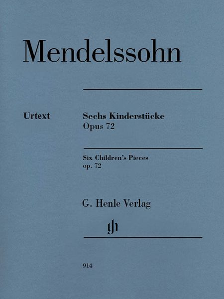 Sechs Kinderstücke, Op. 72 / edited by Christa Jost.
