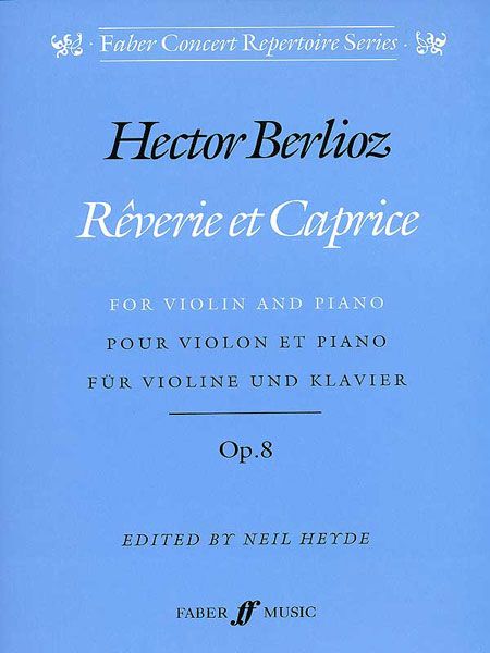 Reverie Et Caprice, Op. 8 : Romance For Violin and Piano / edited by Neil Heyde.