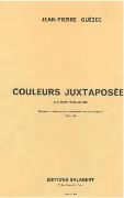 Coulers Juxtaposees I : For 2 Percussionists.