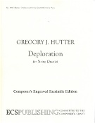 Deploration : For String Quartet (2005).