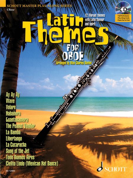 Latin Themes : For Oboe / arranged by Max Charles Davies.