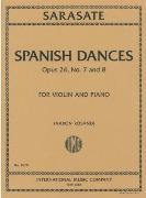 Spanish Dances, Op. 26, Nos. 7 and 8 : For Violin and Piano / edited by Aaron Rosand.