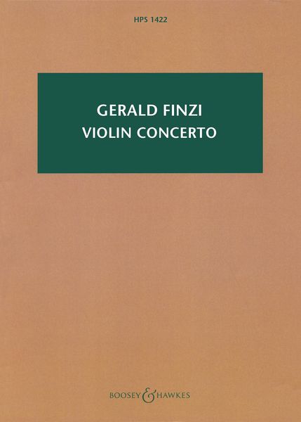 Violin Concerto / edited by Stephen Banfield (Revised 2009).