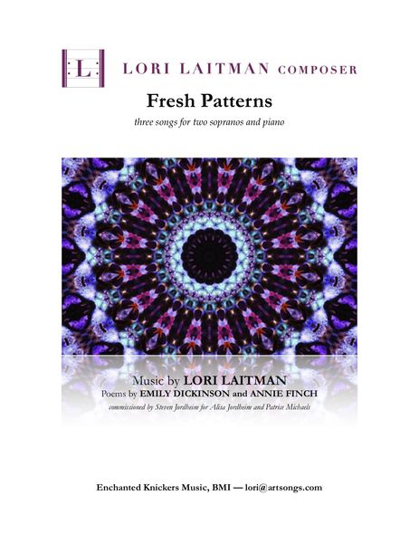 Fresh Patterns : For Two Sopranos and Piano (2002-03).