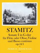 Sonate I In G-Dur : Für Flöte Oder Oboe, Violine Und Basso Continuo, Op. 14/1.