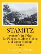 Sonate V In F-Dur : Für Flöte Oder Oboe, Violine Und Basso Continuo, Op. 14/5.