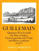 Quatuor II In H-Moll, Op. 12, 2 : Für Flöte, Violine, Viola Da Gamba Oder Viola & Basso Continuo.