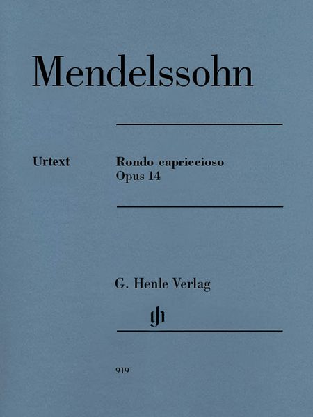 Rondo Capriccioso, Op. 14 : For Piano / edited by Ullrich Scheideler.