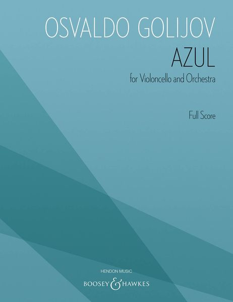 Azul : For Violoncello and Orchestra.