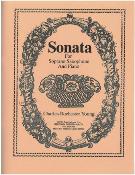 Sonata : For Soprano Saxophone and Piano.