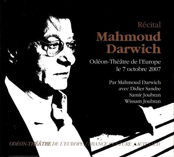 Recital : Odeon-Theatre De l'Europe le 7 Octobre 2007.