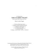 Starry Night : Seven Songs For Mezzo-Soprano And Piano.