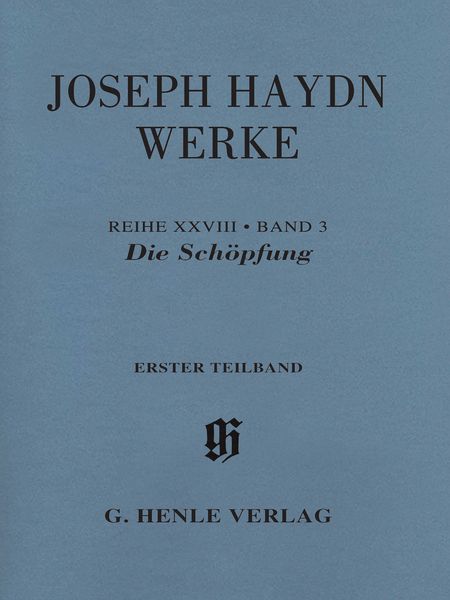 Schöpfung (1798) : Erster Teilband / edited by Annette Oppermann.