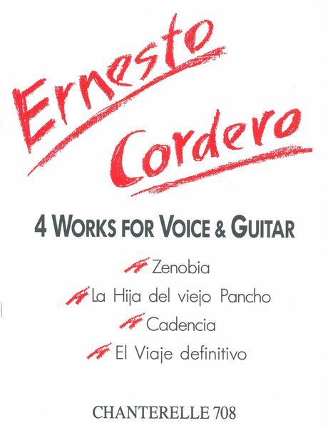 Four Works : For Voice and Guitar.