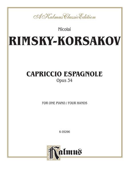 Capriccio Espagnole : For Piano Duet.