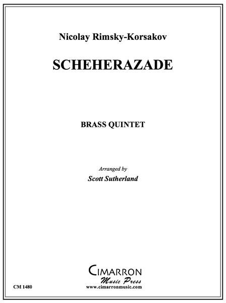 Scheherazade : For Brass Quintet arranged by Sutherland.