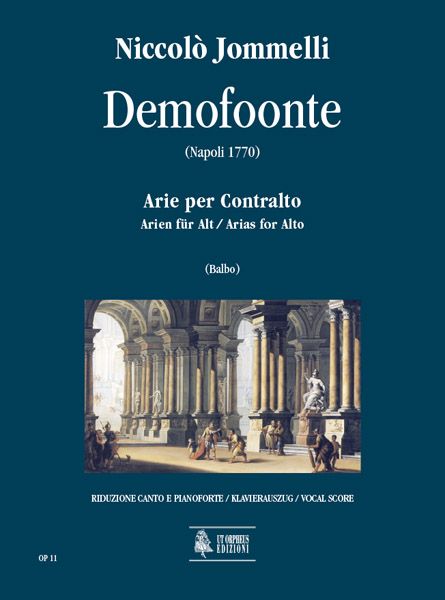 Demofoonte (Napoli 1770) : Arias For Alto / edited by Tarcisio Balbo.