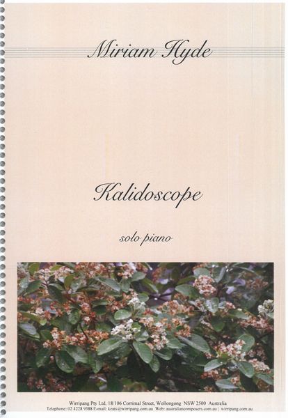 Kaleidoscope and The Vine Trellis : For Piano Solo.