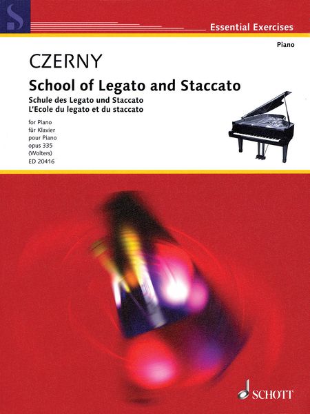 School of Legato and Staccato, Op. 335 : For Piano / edited by Klaus Wolters.