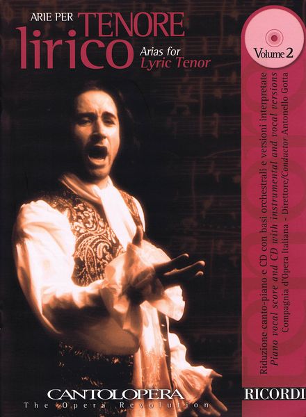 Arias For Lyric Tenor, Vol. 2.