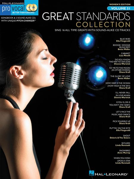 Great Standards Collection : Sing 16 All Time Greats With Sound-Alike CD Tracks / Women's Edition.