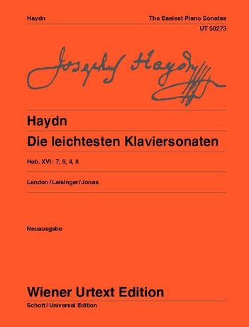 Leichtesten Klaviersonaten / edited by Christa Landon.