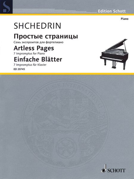 Artless Pages : 7 Impromptus For Piano (2009).