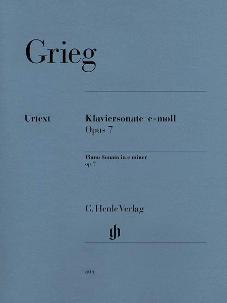 Piano Sonata Op. 7 In E Minor / edited by Einar Steen-Noekleberg & E.-G. Heinemann.