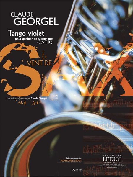 Tango Violet : Pour Quatuor De Saxophones (SATB) (2006).