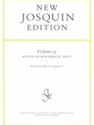 Motets On Non-Biblical Texts 5 : De Beata Maria Virgine 3 / edited by William Elders.