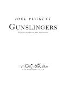 Gunslingers : For Alto Saxophone and Percussion (2004).