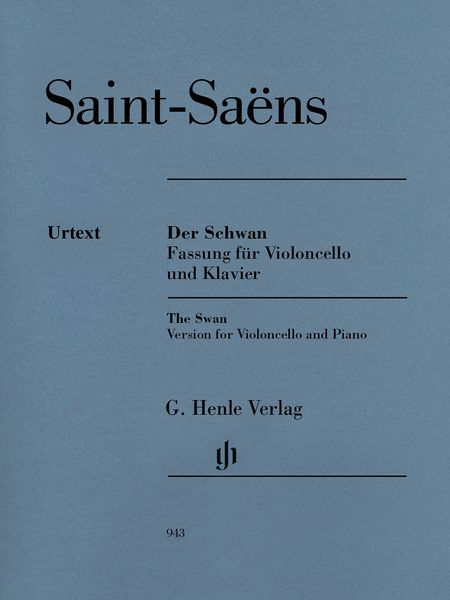 Swan, From The Carnival Of The Animals : Version For Violoncello and Piano / ed. Frank Buchstein.