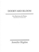 Dooryard Bloom : For Baritone and Orchestra -: Piano reduction.