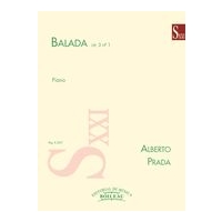 Balada, Op. 3 No. 1 : For Piano (1979).
